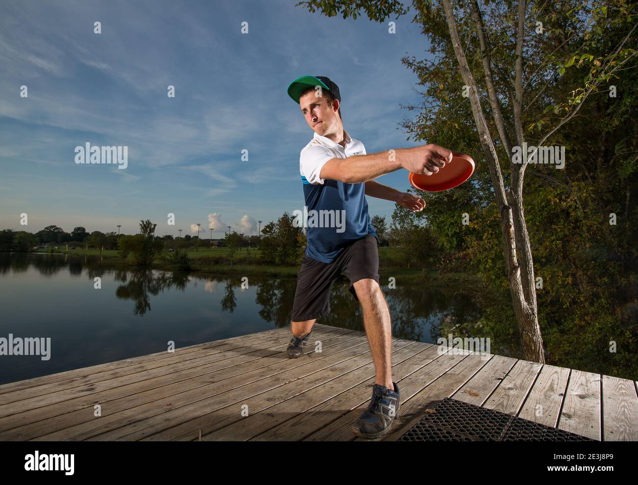 Disc Golf tournament in Rock Hill, S.C Stock Photo Alamy