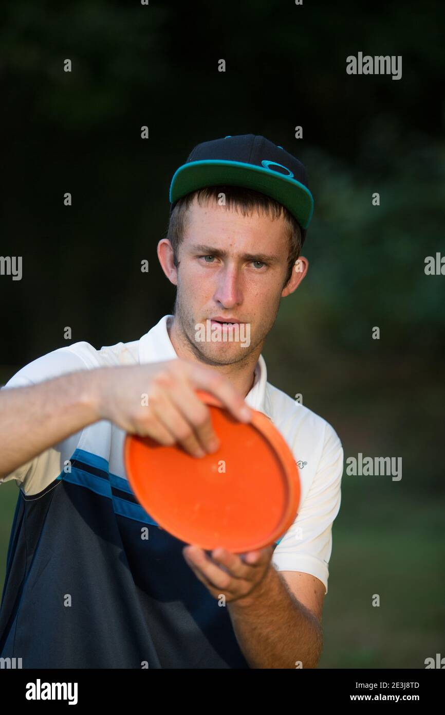 Disc Golf tournament in Rock Hill, S.C Stock Photo Alamy