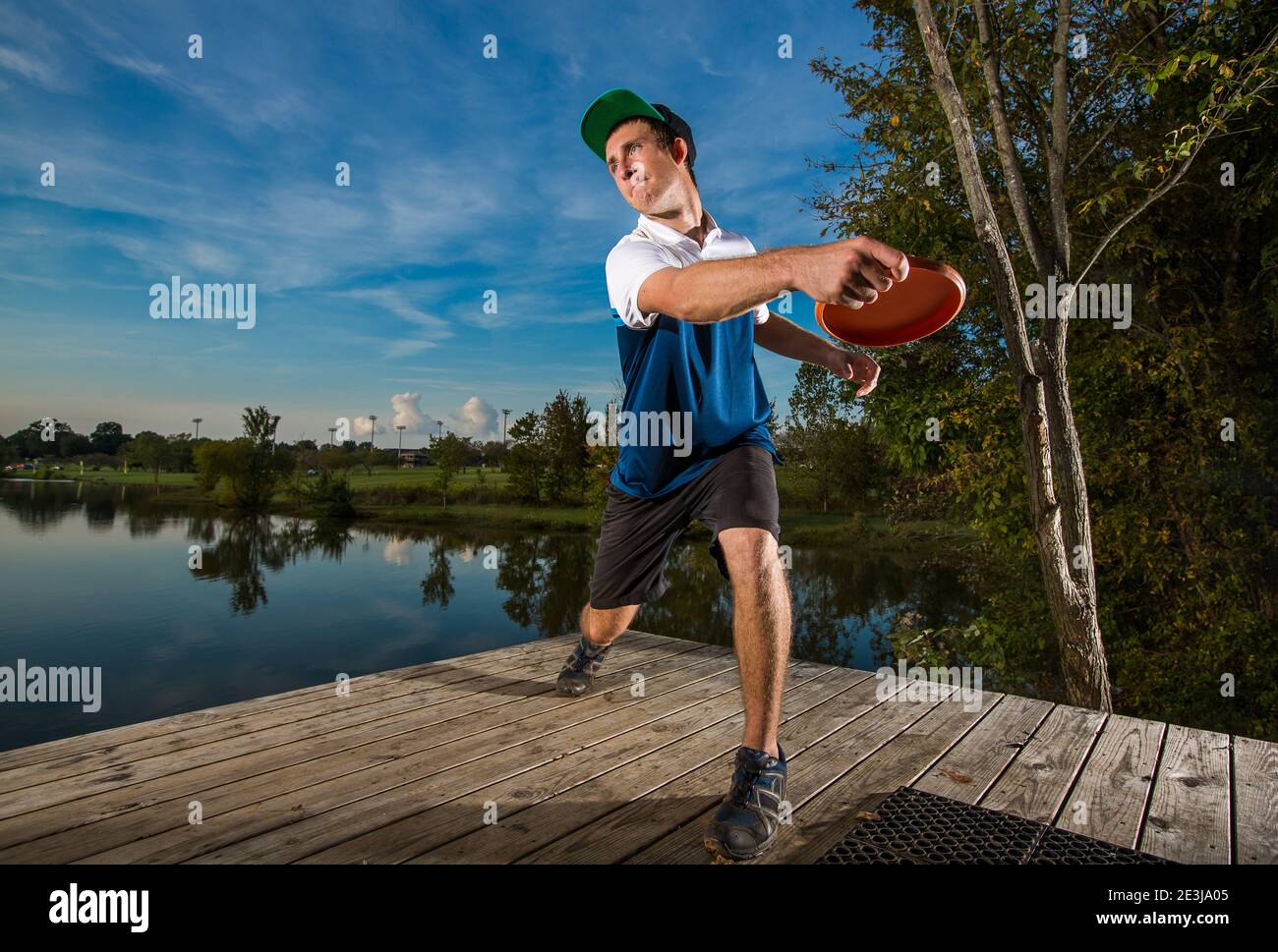 Disc Golf tournament in Rock Hill, S.C Stock Photo Alamy