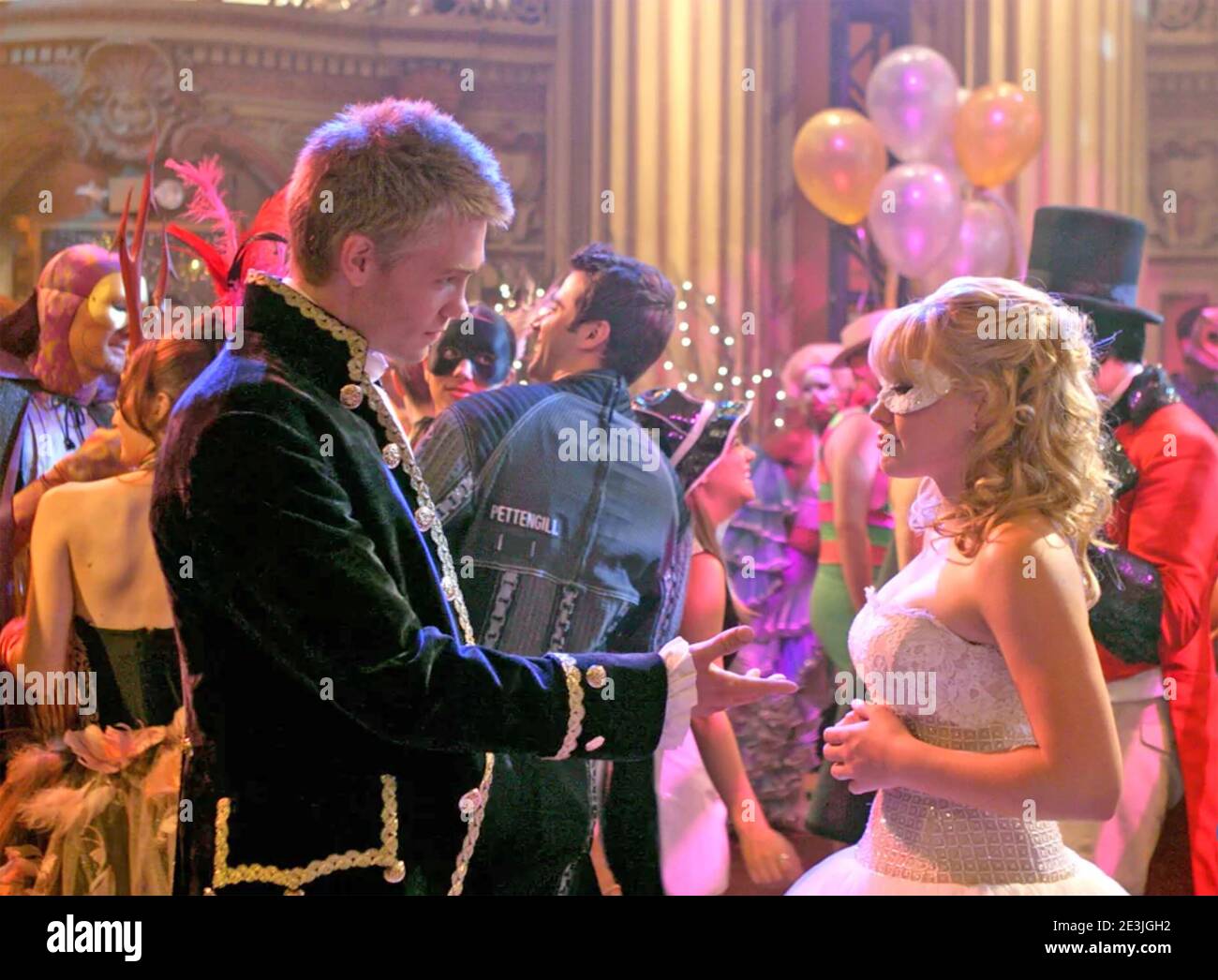 A CINDERELLA STORY 2004 Warner Bros. film with Hilary Duff and Chad Michael Murray Stock Photo