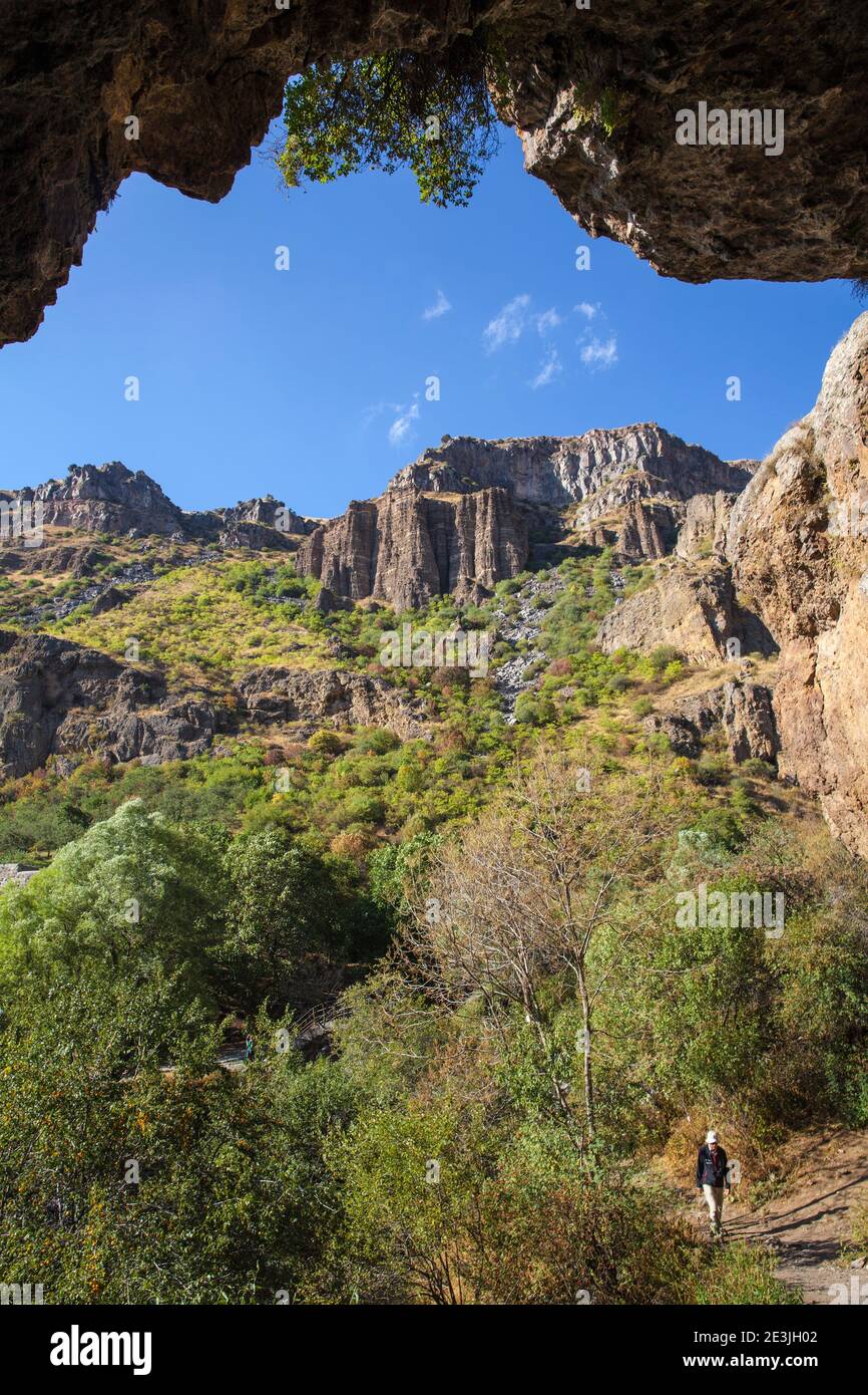 Armenia, Kotayk province, near Yerevan, Geghard, Geghard Monastery Stock Photo