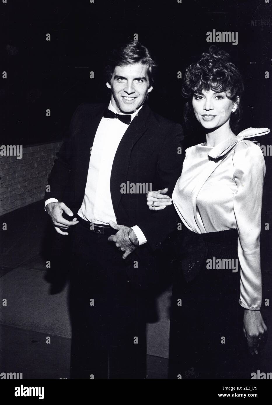 VICTORIA PRINCIPAL with husband Christopher Skinner Credit: Ralph  Dominguez/MediaPunch Stock Photo - Alamy