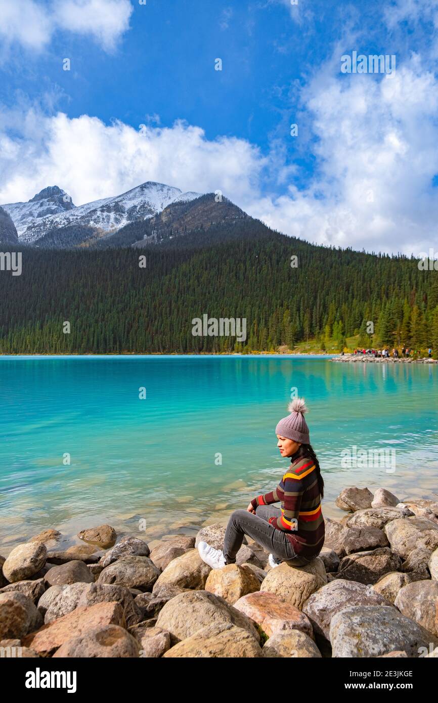 Lake Louise Canadian Rockies Banff national park, Beautiful autumn ...