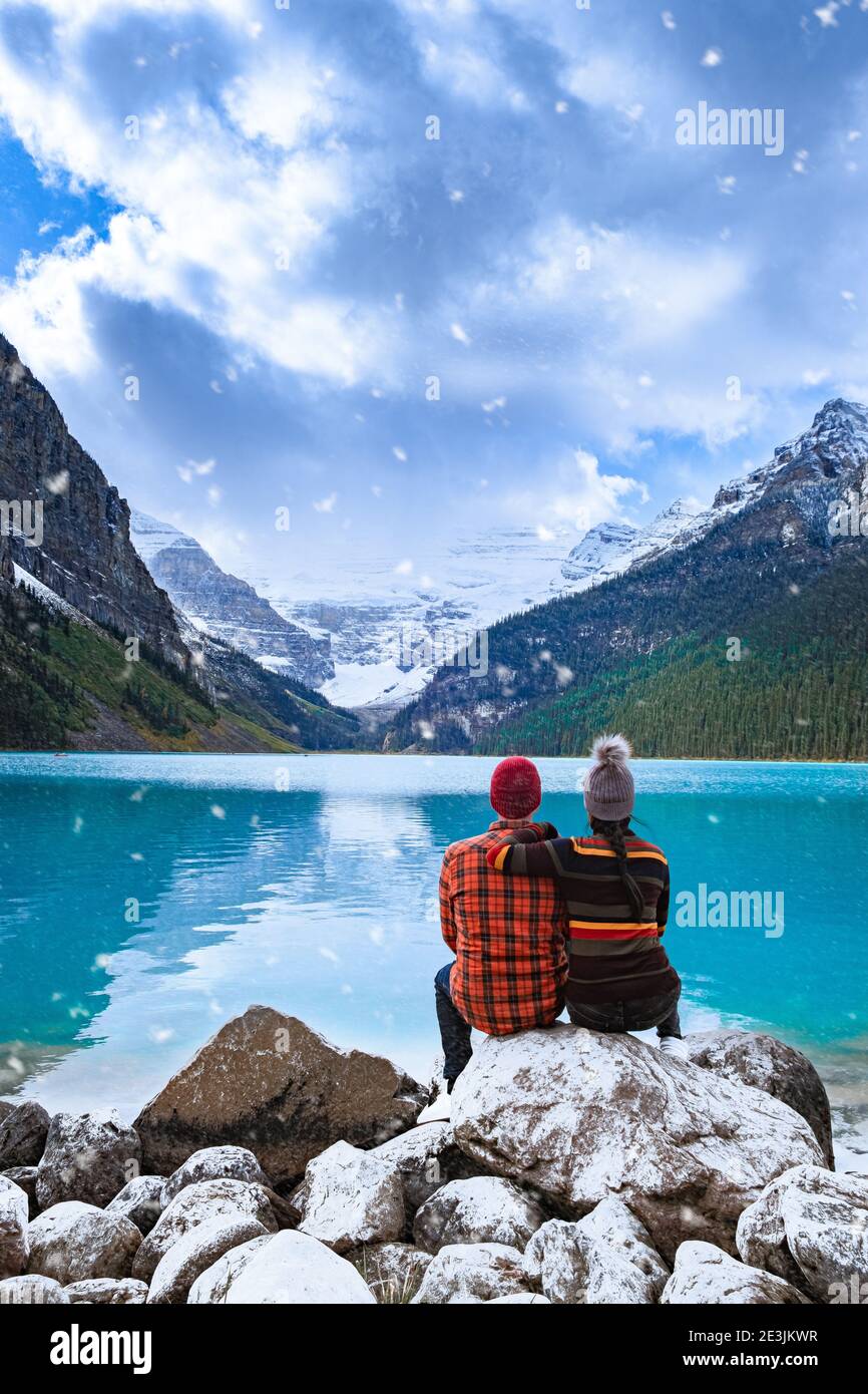 Lake Louise Canadian Rockies Banff national park, Beautiful autumn ...