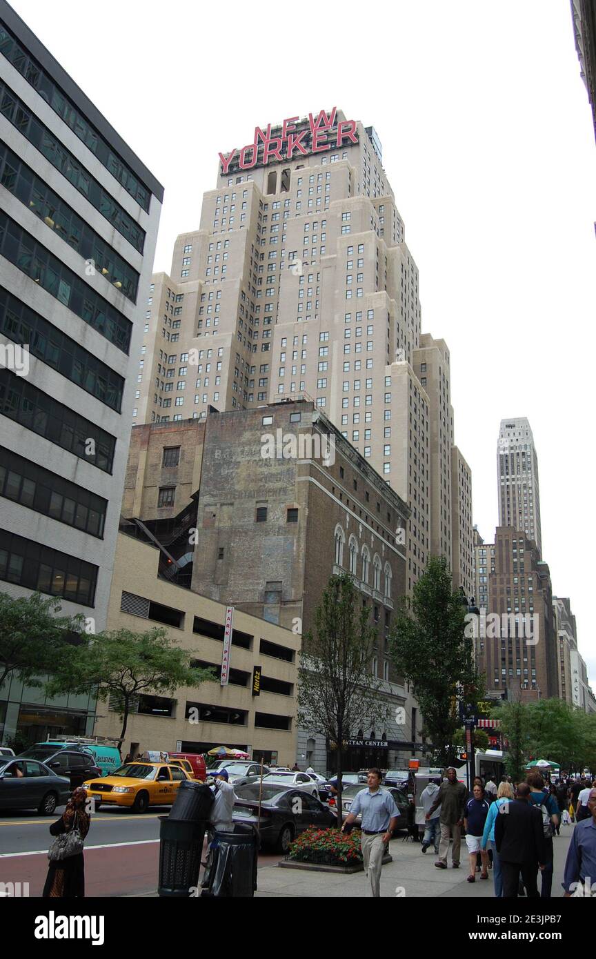 The New Yorker hotel in New York City USA famous style type food sleep