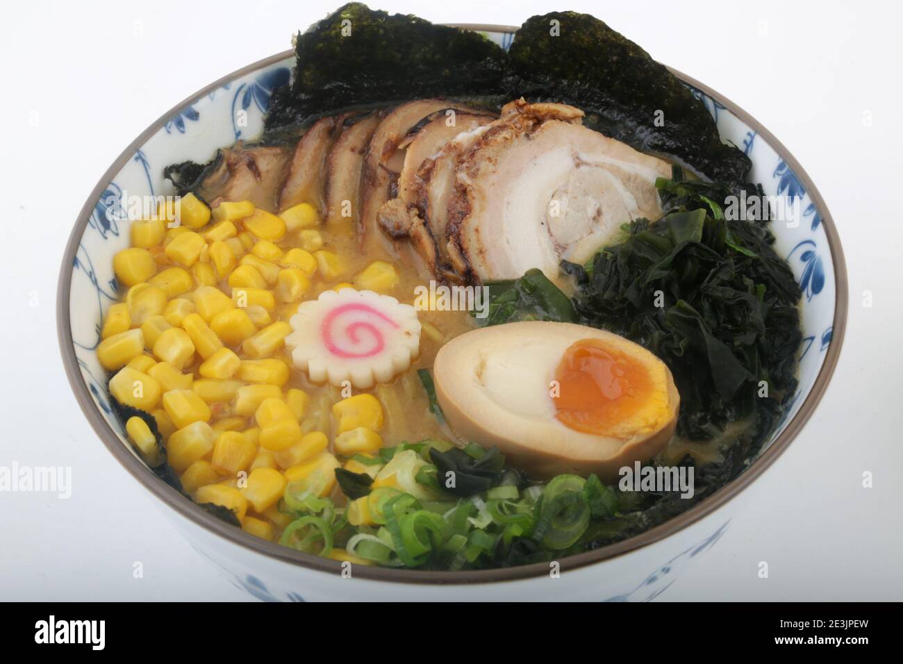 typical japan soup known as ramen Stock Photo