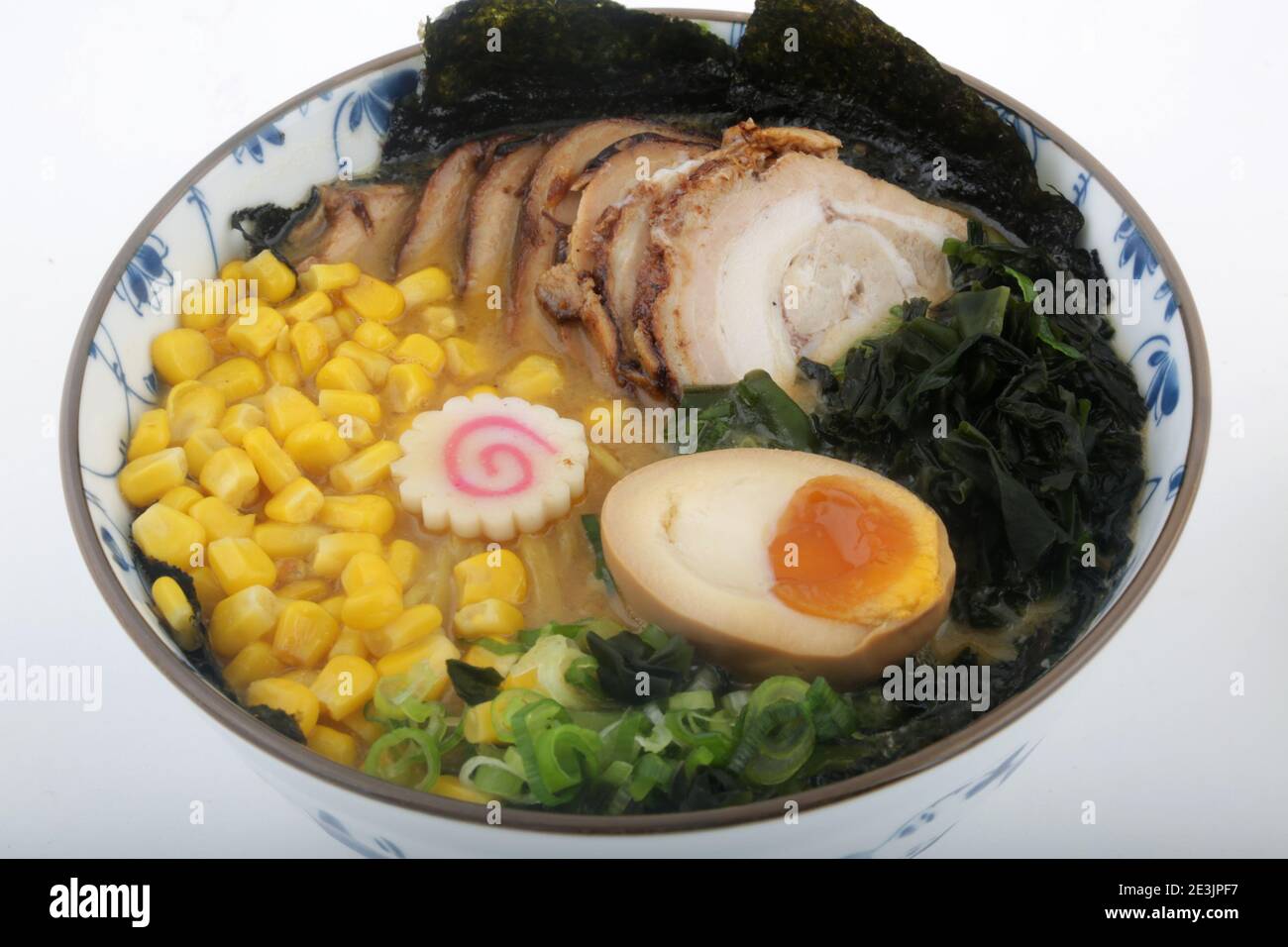 typical japan soup known as ramen Stock Photo
