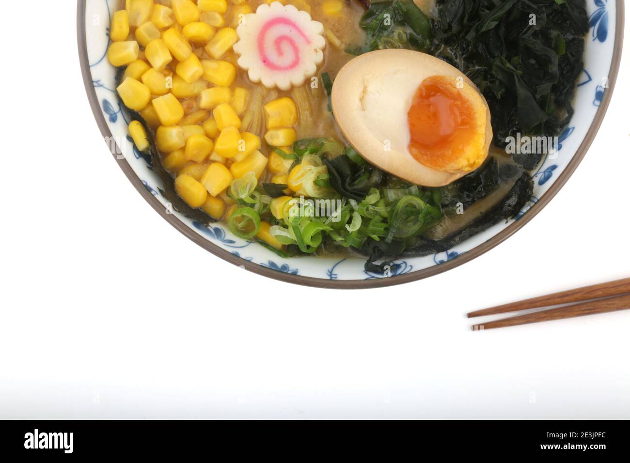 typical japan soup known as ramen Stock Photo