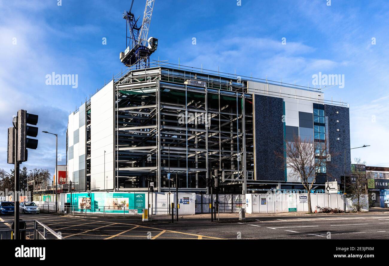 Building construction, London, England, UK. Stock Photo