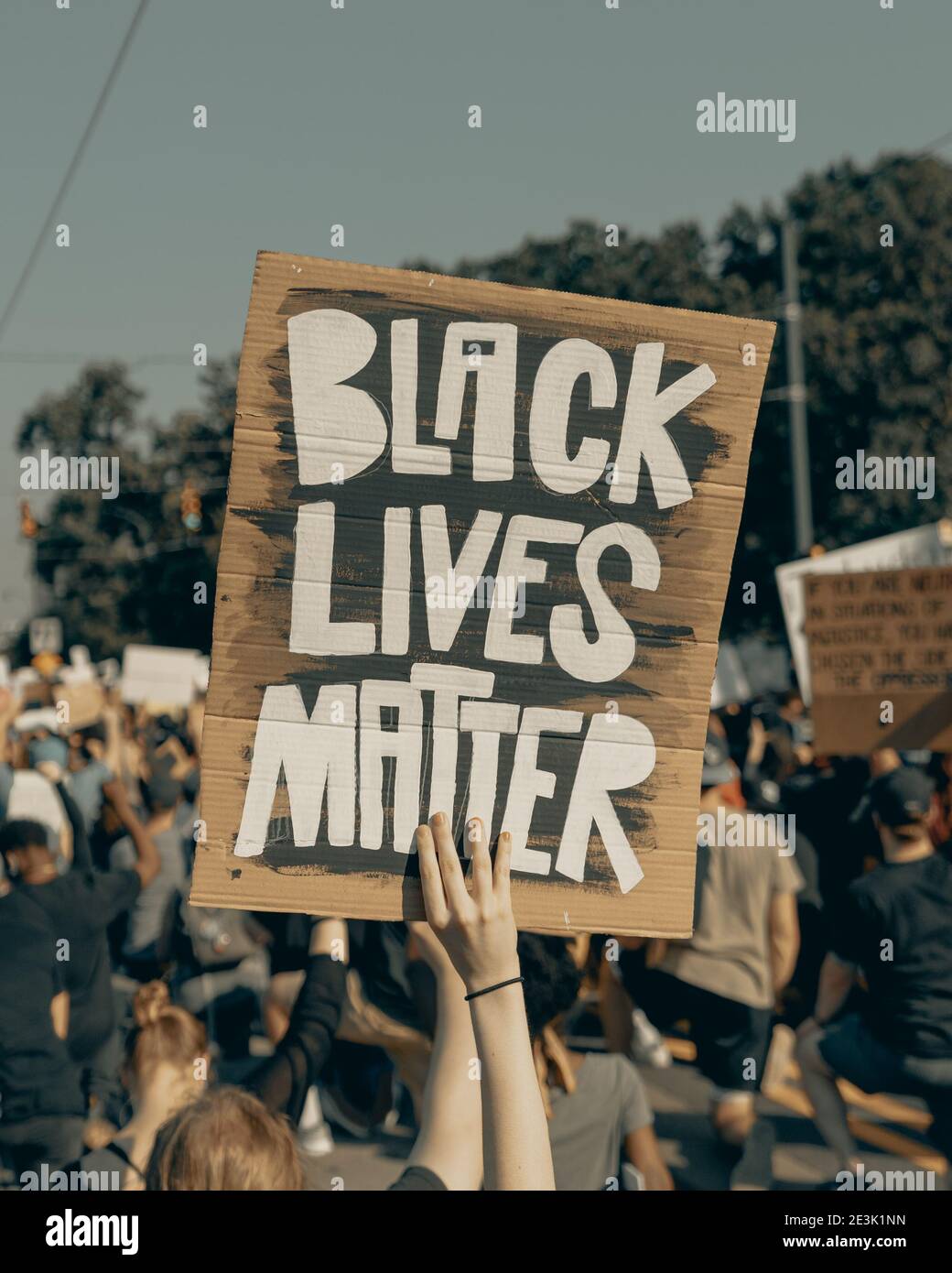 Black Lives Matter Stock Photo - Alamy
