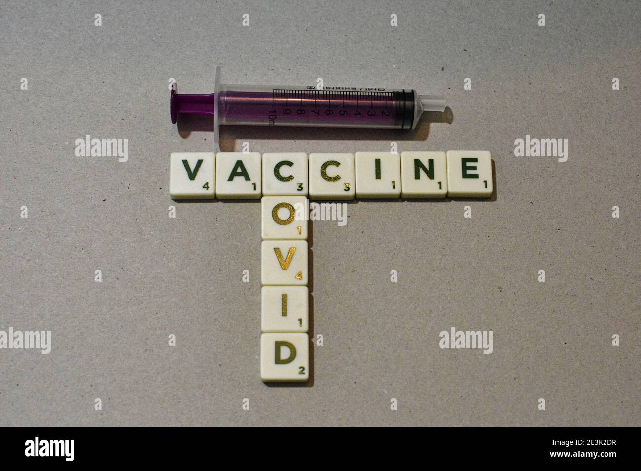 covid-19-vaccine-words-stock-photo-alamy