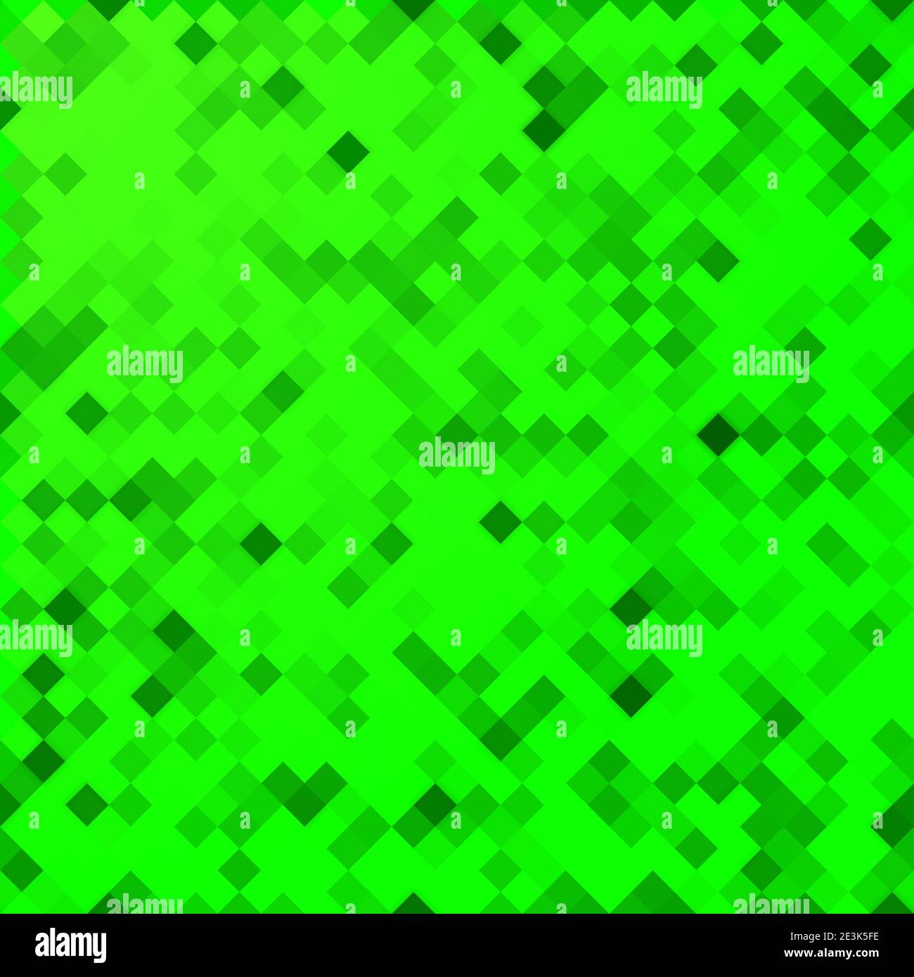 abstract seamless mosaic green background. Can be used as gift wrapping paper Stock Photo