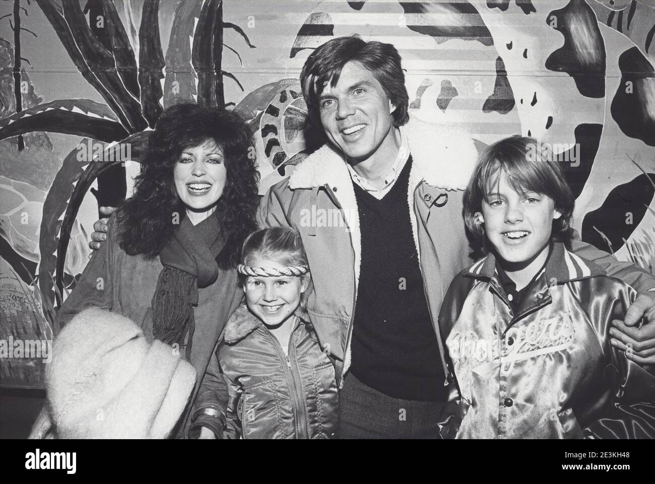 JOHN DAVIDSON with Rhonda Rivera and his children John and Jennifer Credit Ralph Dominguez
