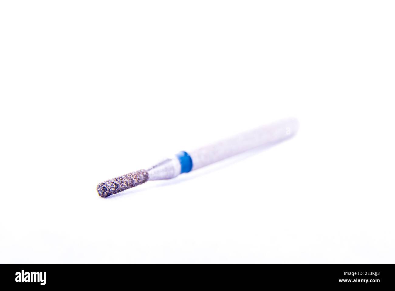 Dental drills in closeup. Equipment in a dental clinic. Tools for the