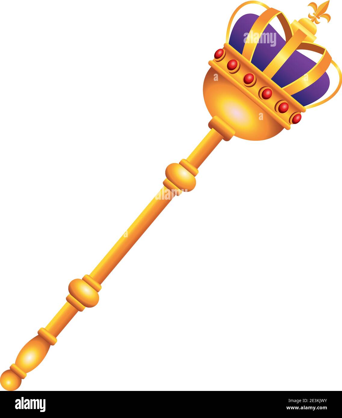 Scepter king Stock Vector Images Alamy