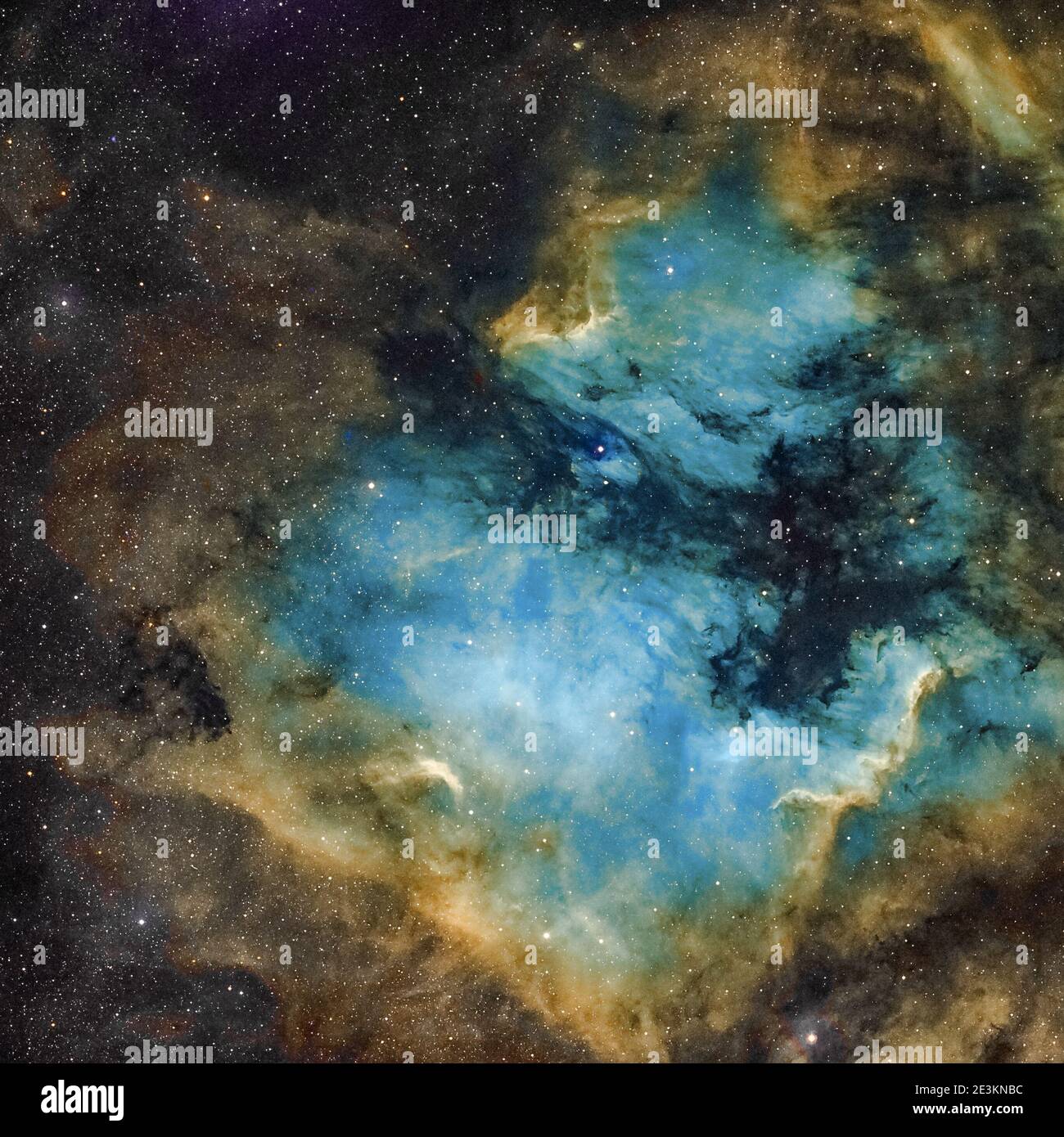 Astrophotography - NGC700 - North American Nebula Stock Photo