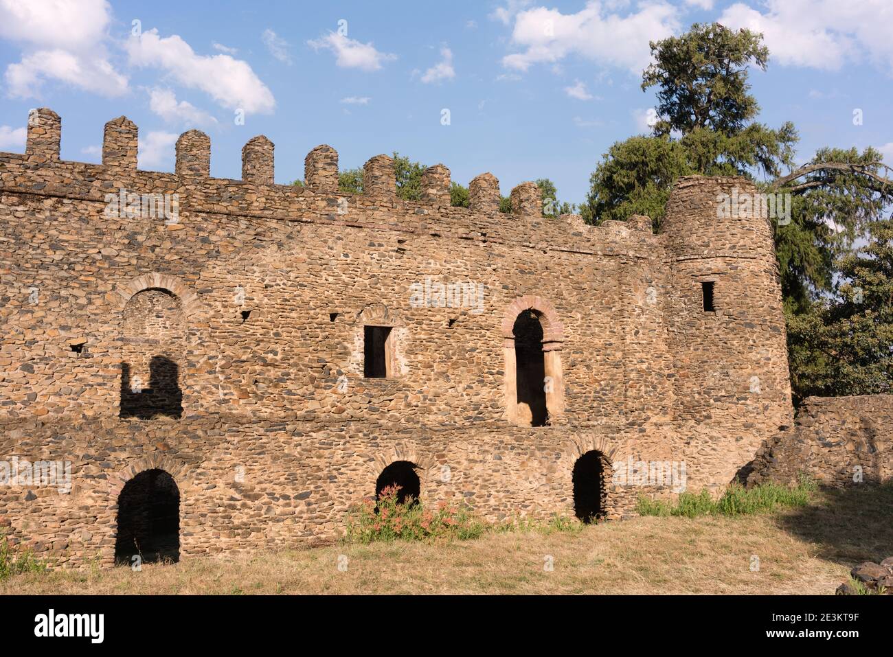 Gondar, Ethiopia Dawit Hall Stock Photo Alamy