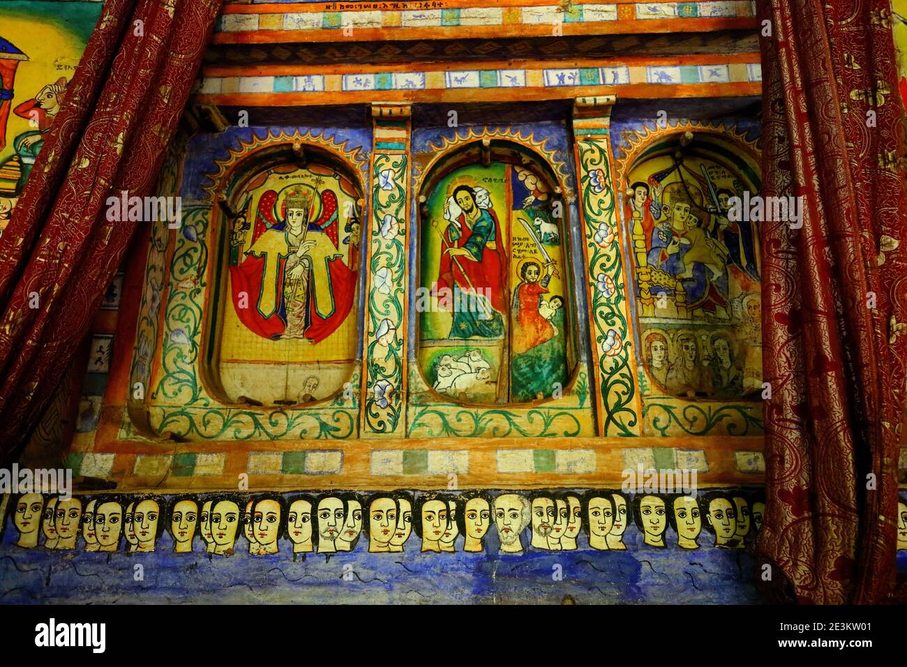 Ethiopia region bahir dar paintings hi-res stock photography and images ...