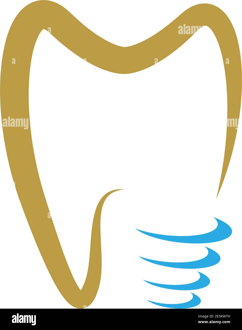 Dental logo icon template vector illustration design Stock Vector Image ...