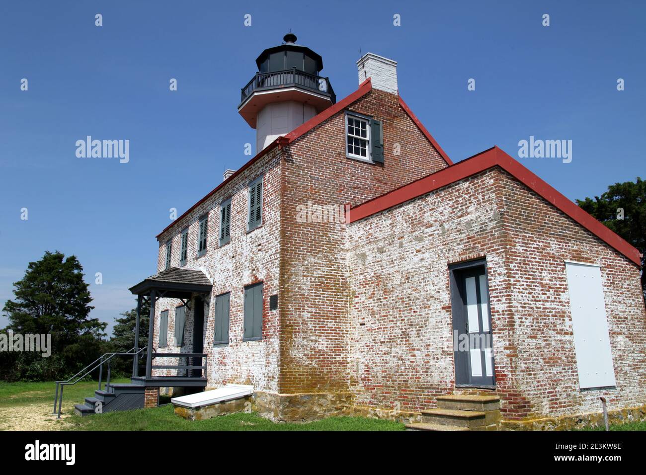 East Point Lighthouse, New Jersey, USA Stock Photo