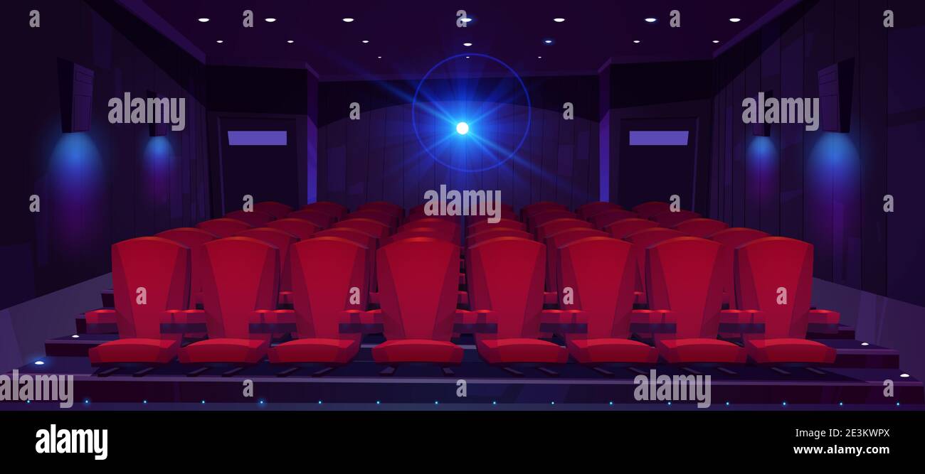 Cartoon Movie Theater Seats