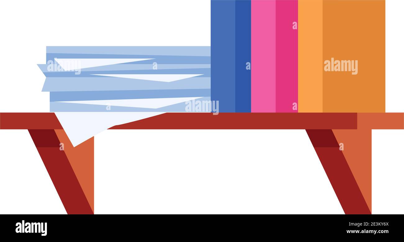 Library books shelf detail Stock Vector Images - Alamy