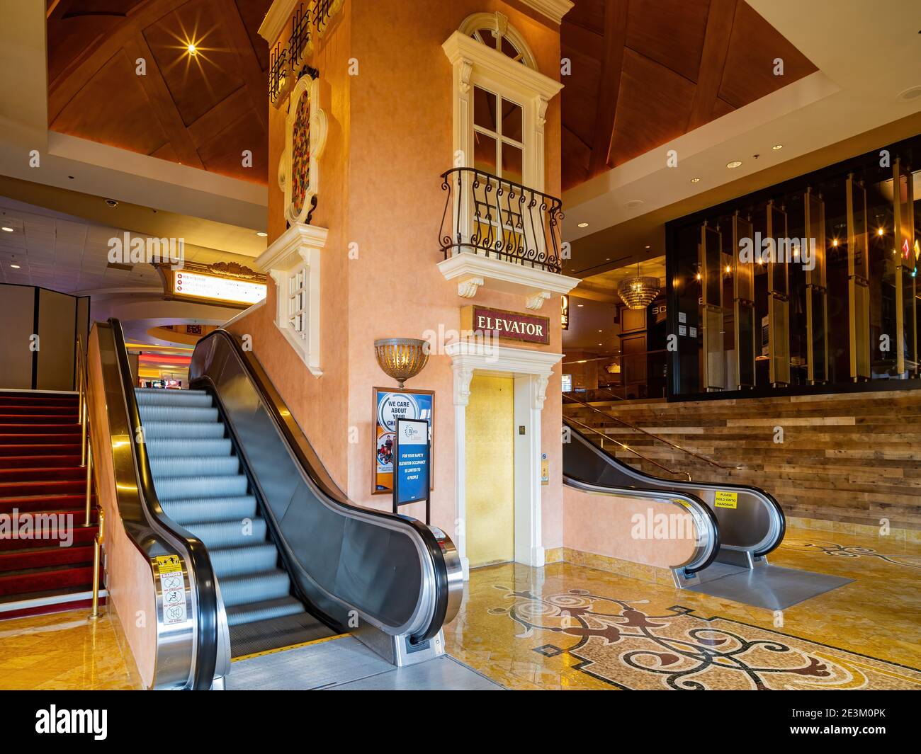 Las Vegas, JAN 18, 2021 - Interior view of the Suncoast Hotel and Casino  Stock Photo - Alamy