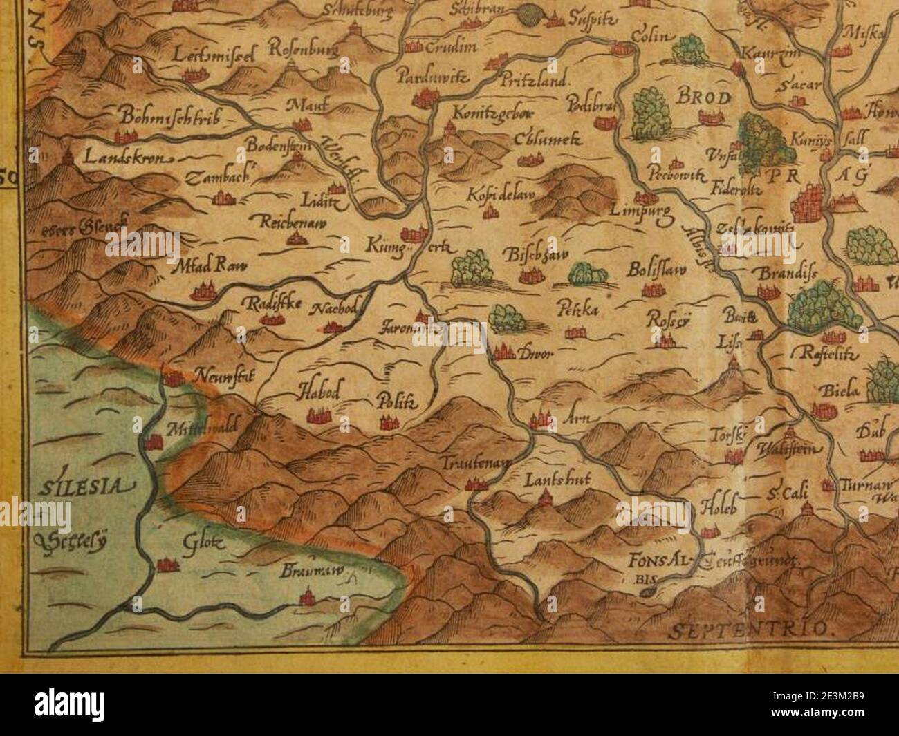 Map of the czech republic hi-res stock photography and images - Alamy