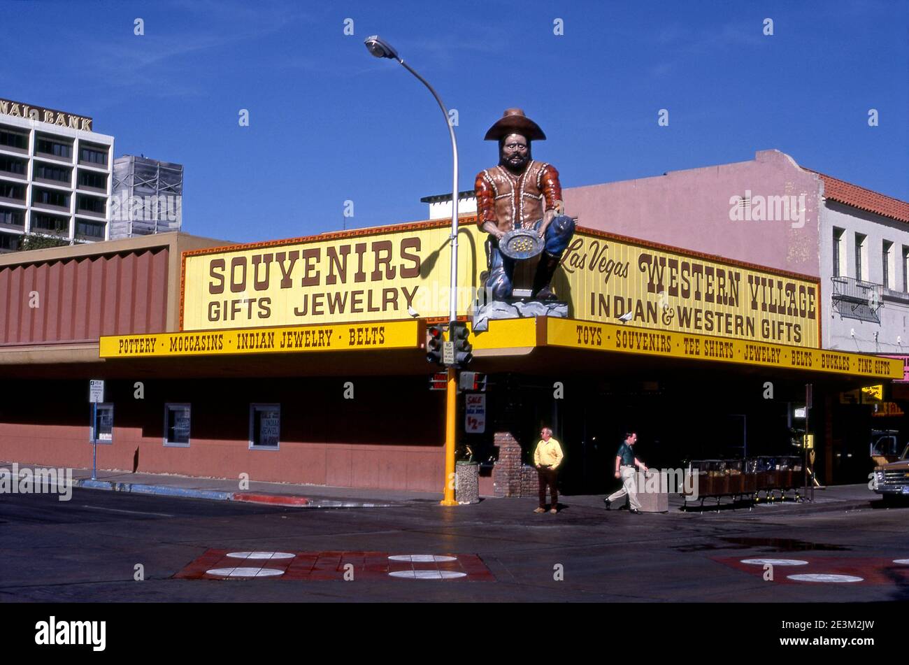 Gift and souvenir shop on Fremont Street in Las Vegas, Nevada Stock Photo