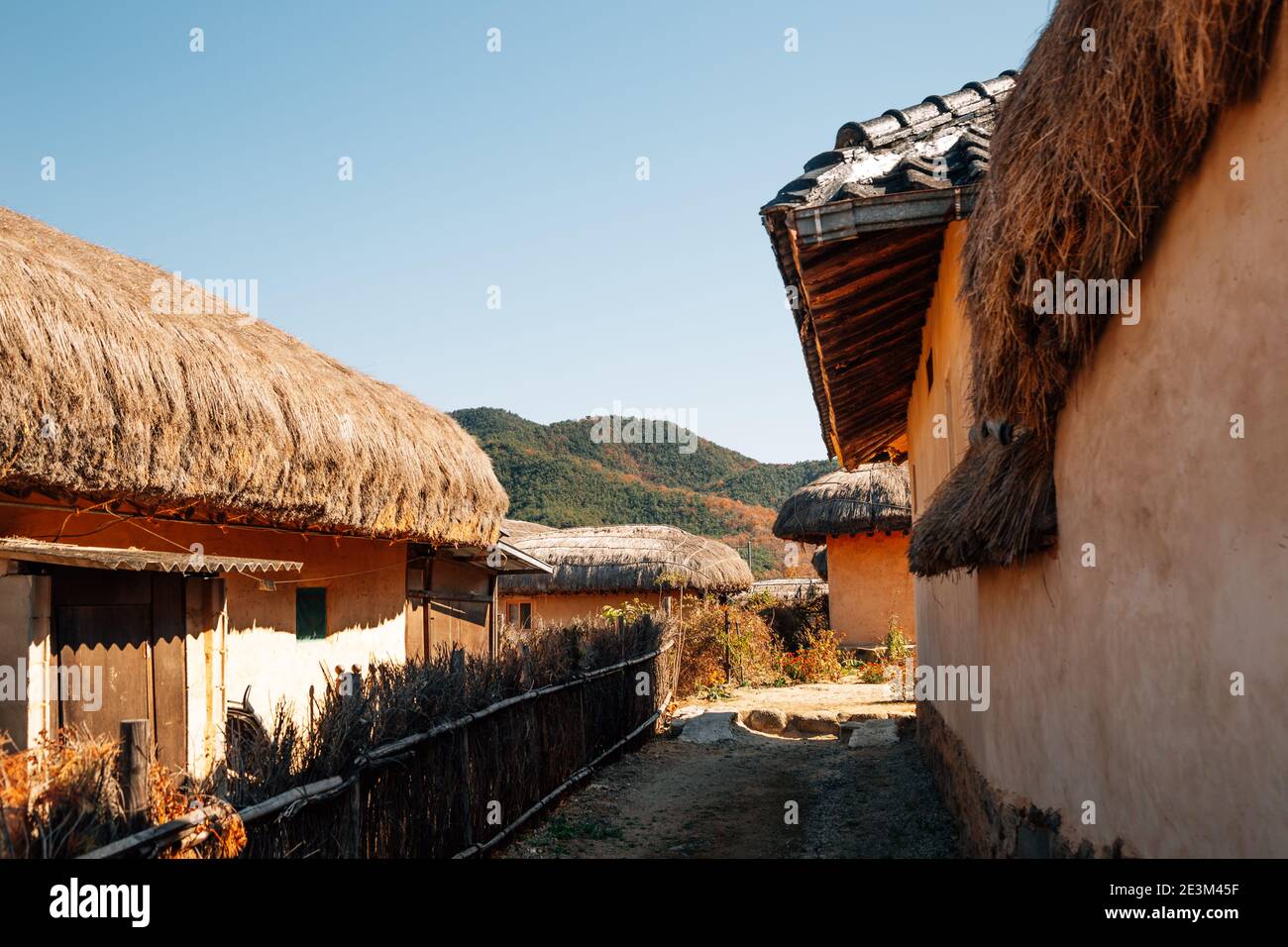 Andong Hahoe Folk Village in Andong, Korea Stock Photo - Alamy
