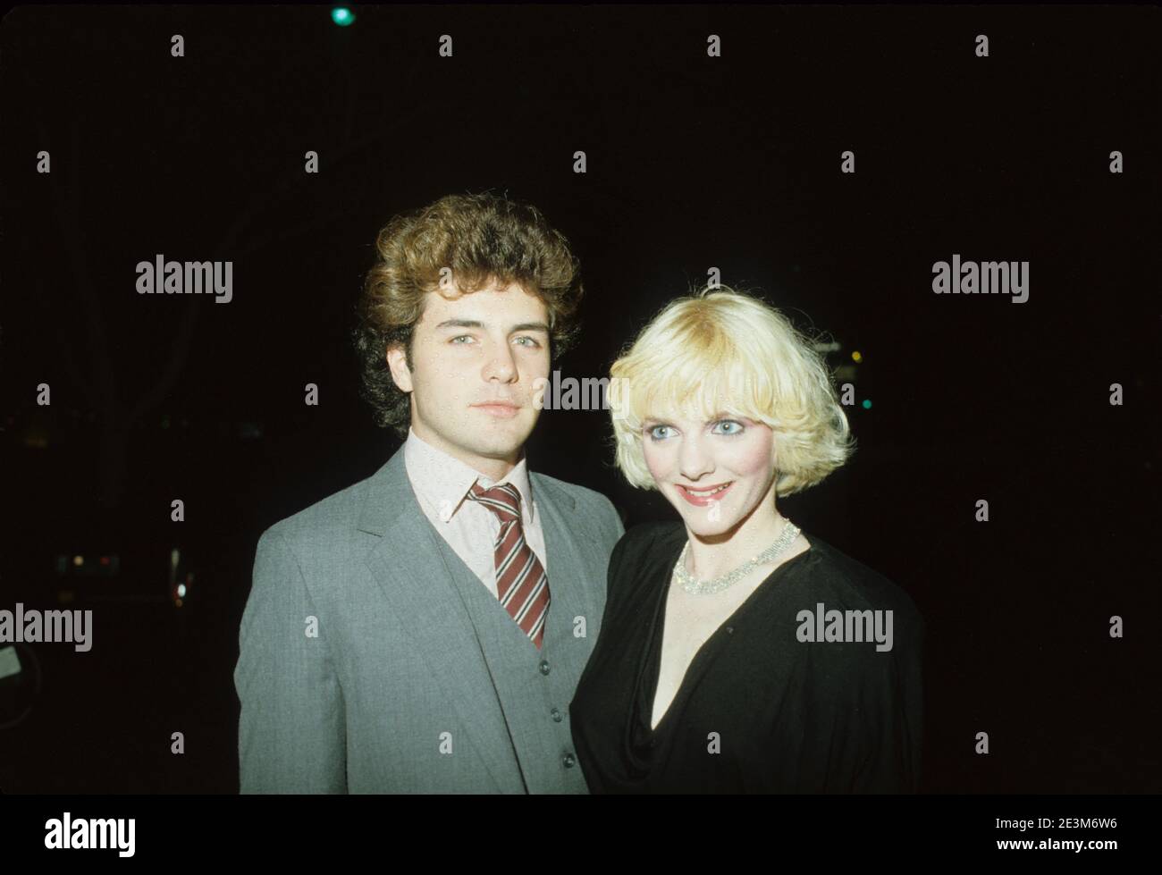 ALISON ARNGRIM with Bernie Martin Credit: Ralph Dominguez/MediaPunch Stock Photo - Alamy