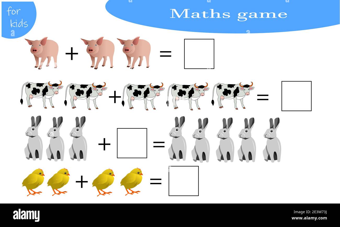 Animal Math Games for Kids Chromebook Free