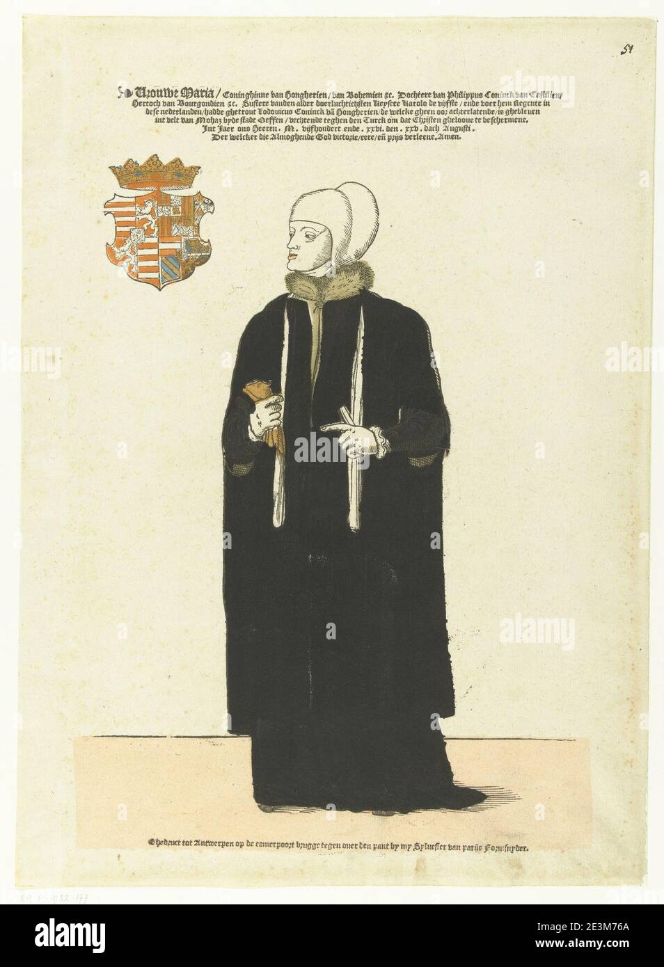 Marie de hongrie par Cornelis Anthonisz.jsp Stock Photo Alamy