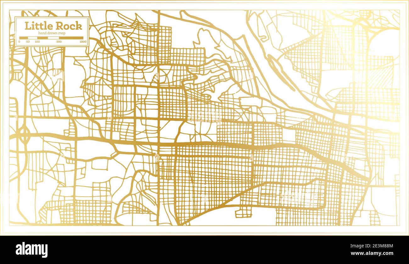 Little rock united states Stock Vector Images Alamy