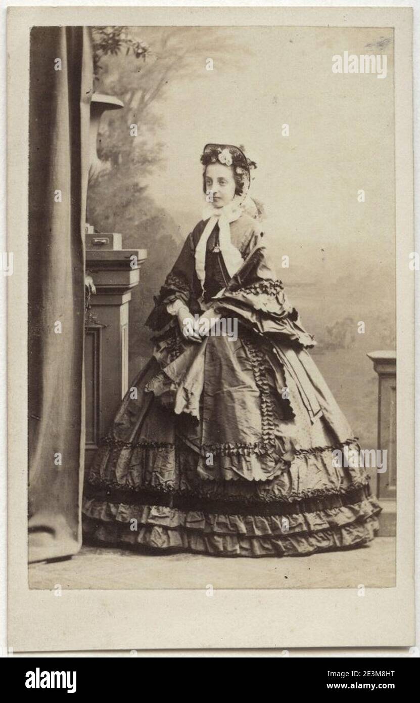 Maria Isabella d Orléans, Countess of Paris. Stock Photo