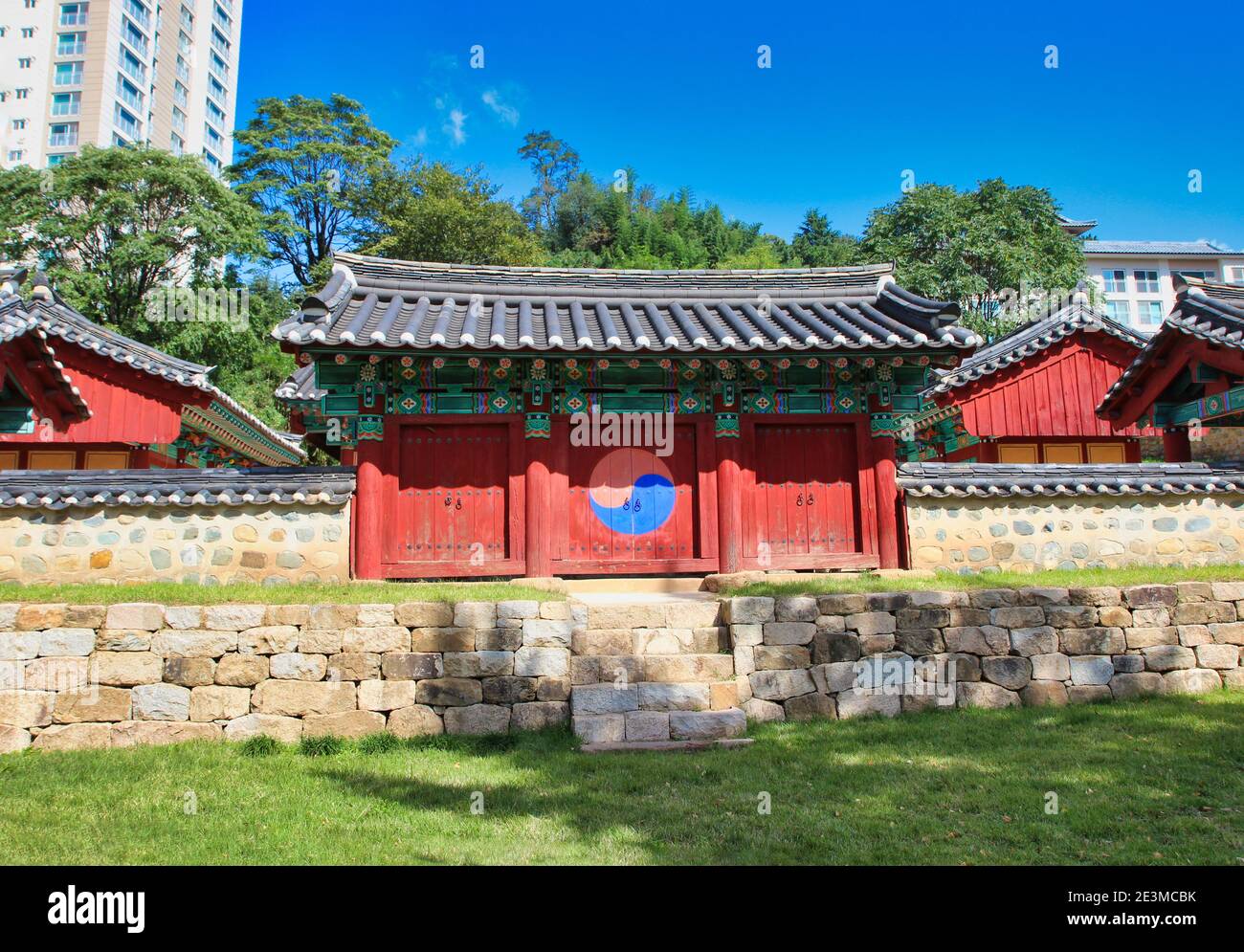 Hyanggyo Confucian School in Dongrae, Busan, South Korea, Asia. Stock Photo