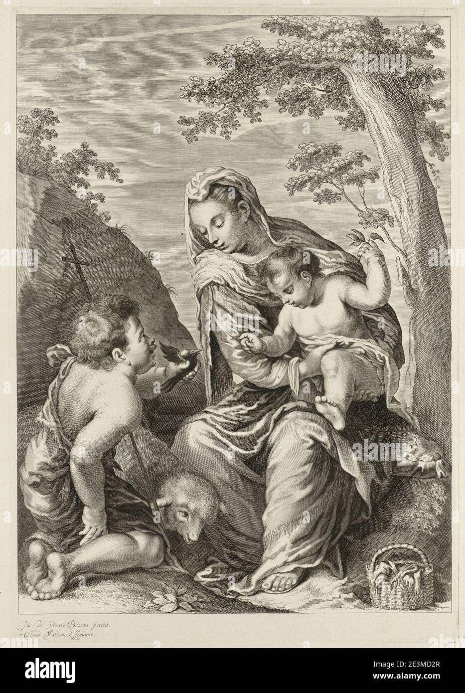 Maria met kind en johannes hi-res stock photography and images - Alamy