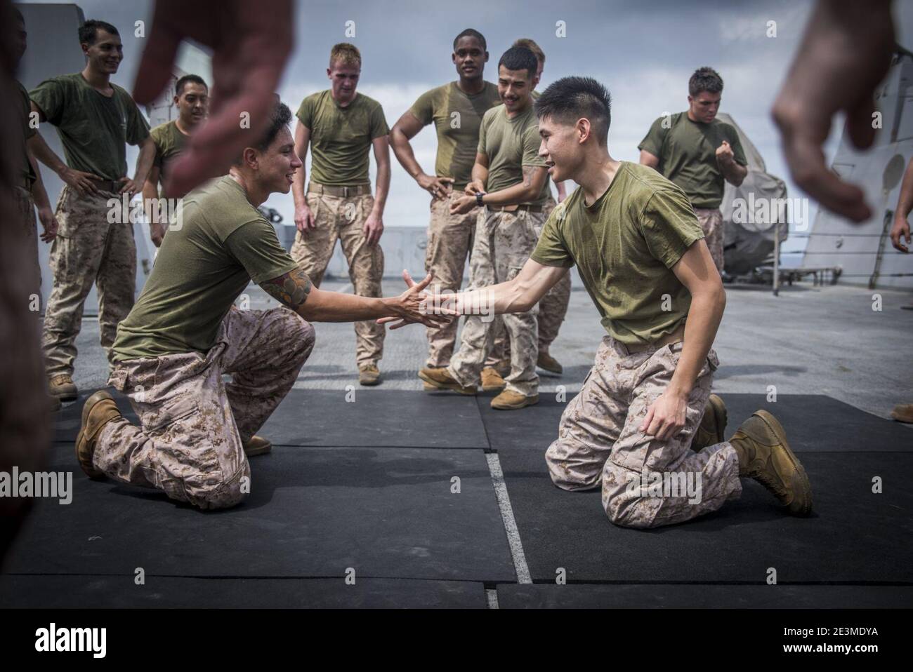 Marine Corps Martial Arts Program (27938261125 Stock Photo Alamy