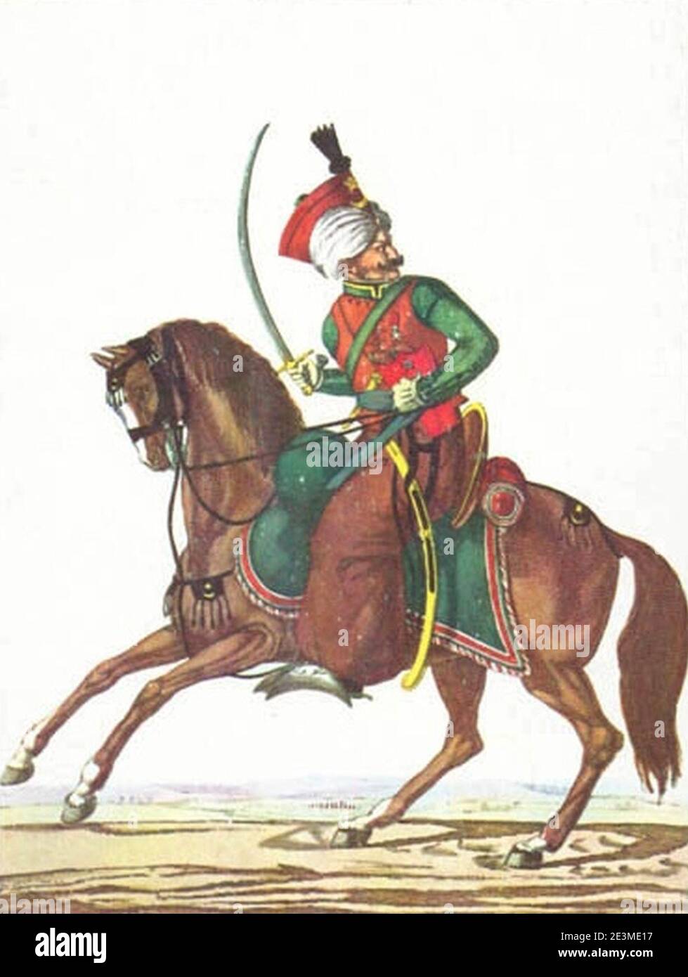 Figurine Del Prado Modifiée Et Peinte - Tambour Mamelouk De La Garde Impériale, Bon état