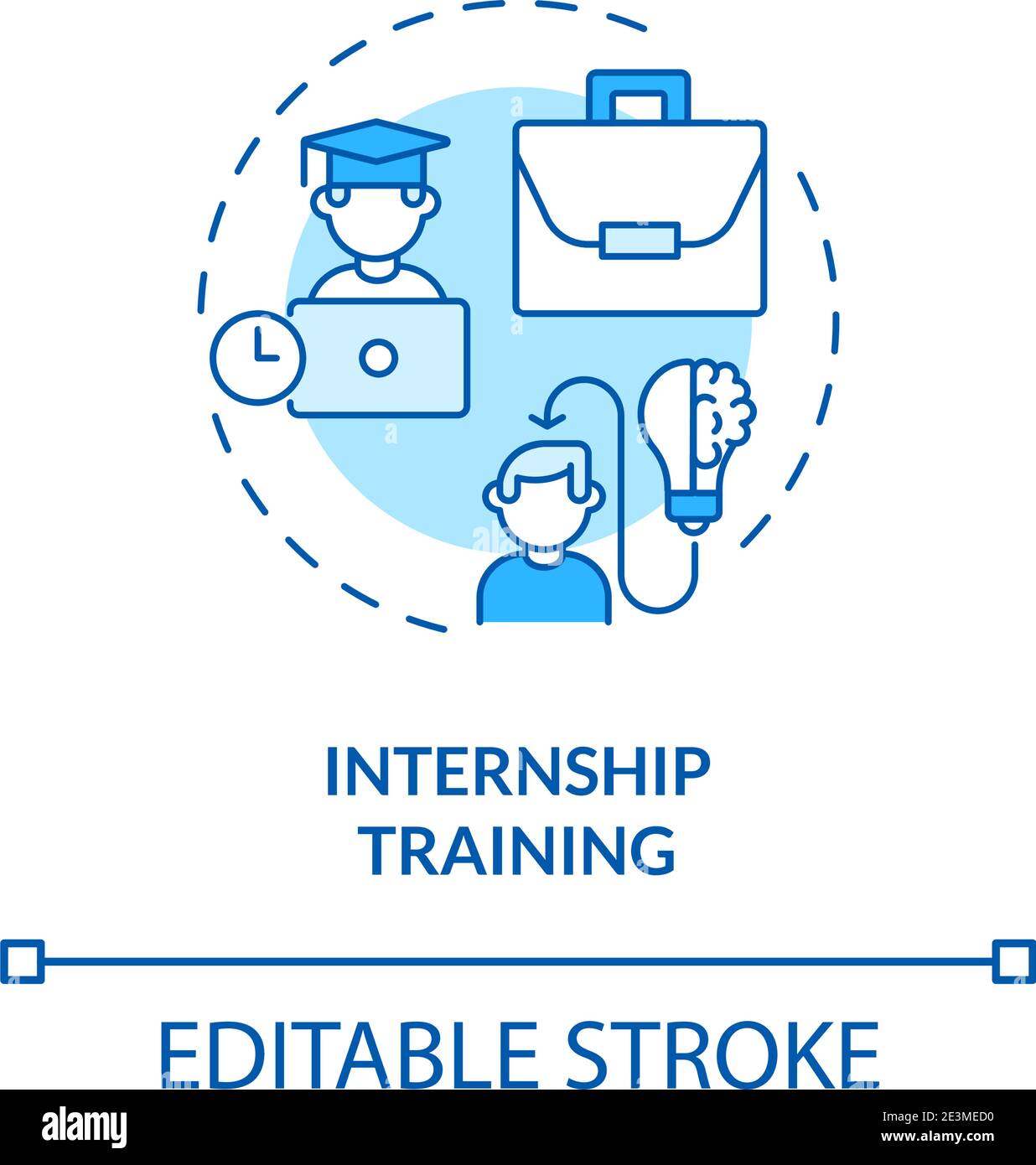 Practical training Stock Vector Images - Alamy