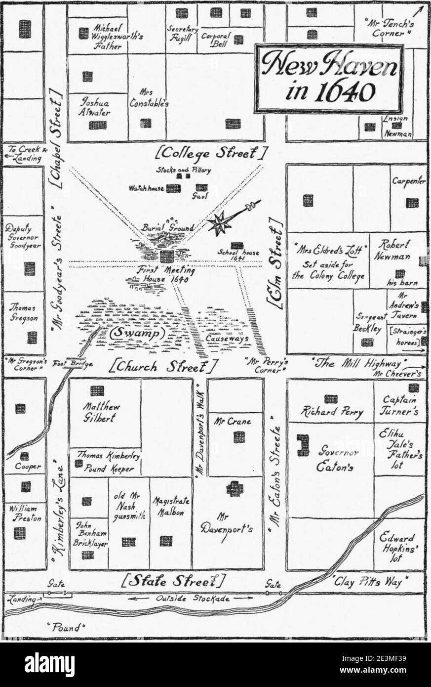 New haven map hires stock photography and images Alamy