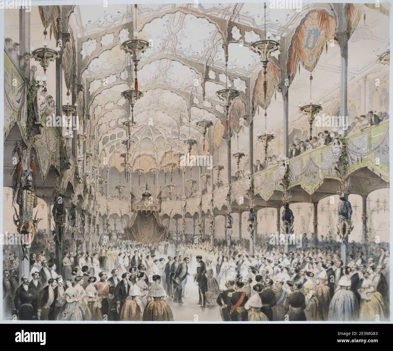 Marché de la Madeleine à Bruxelles, 1848 Stock Photo Alamy