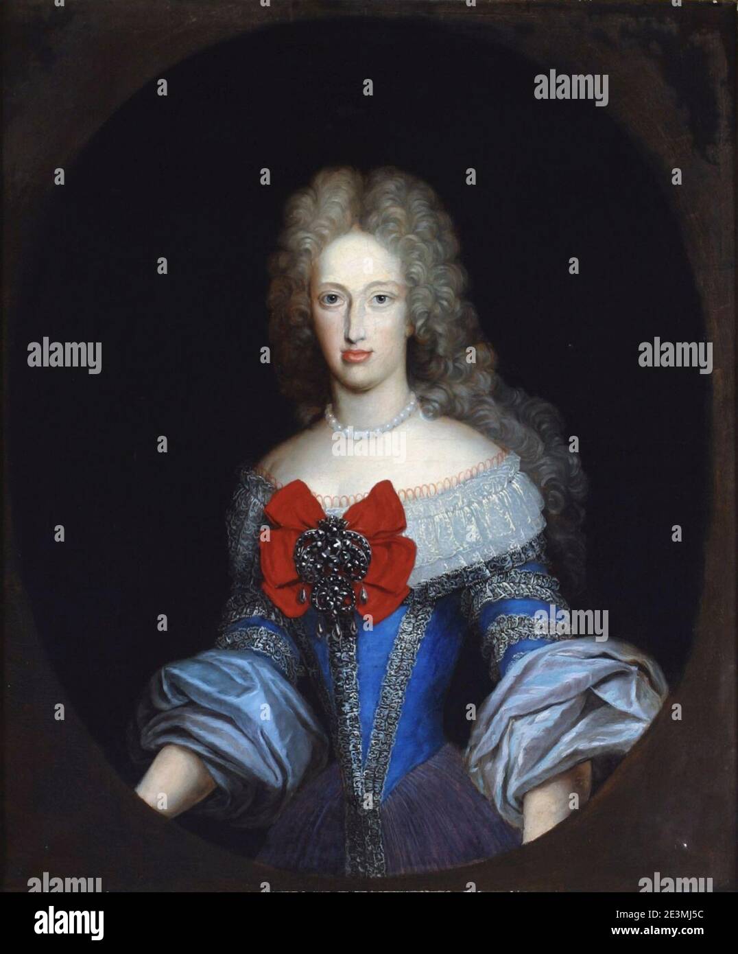 Maria Anna, Countess Palatine of the Rhine in Neuburg, Queen of Spain 1. Stock Photo