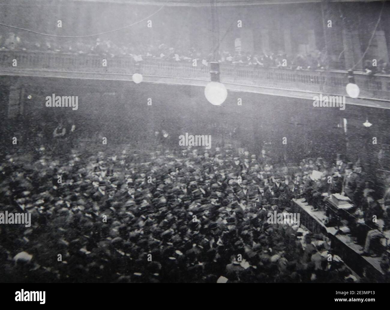 Manchester Cotton Association, November 1894. Stock Photo