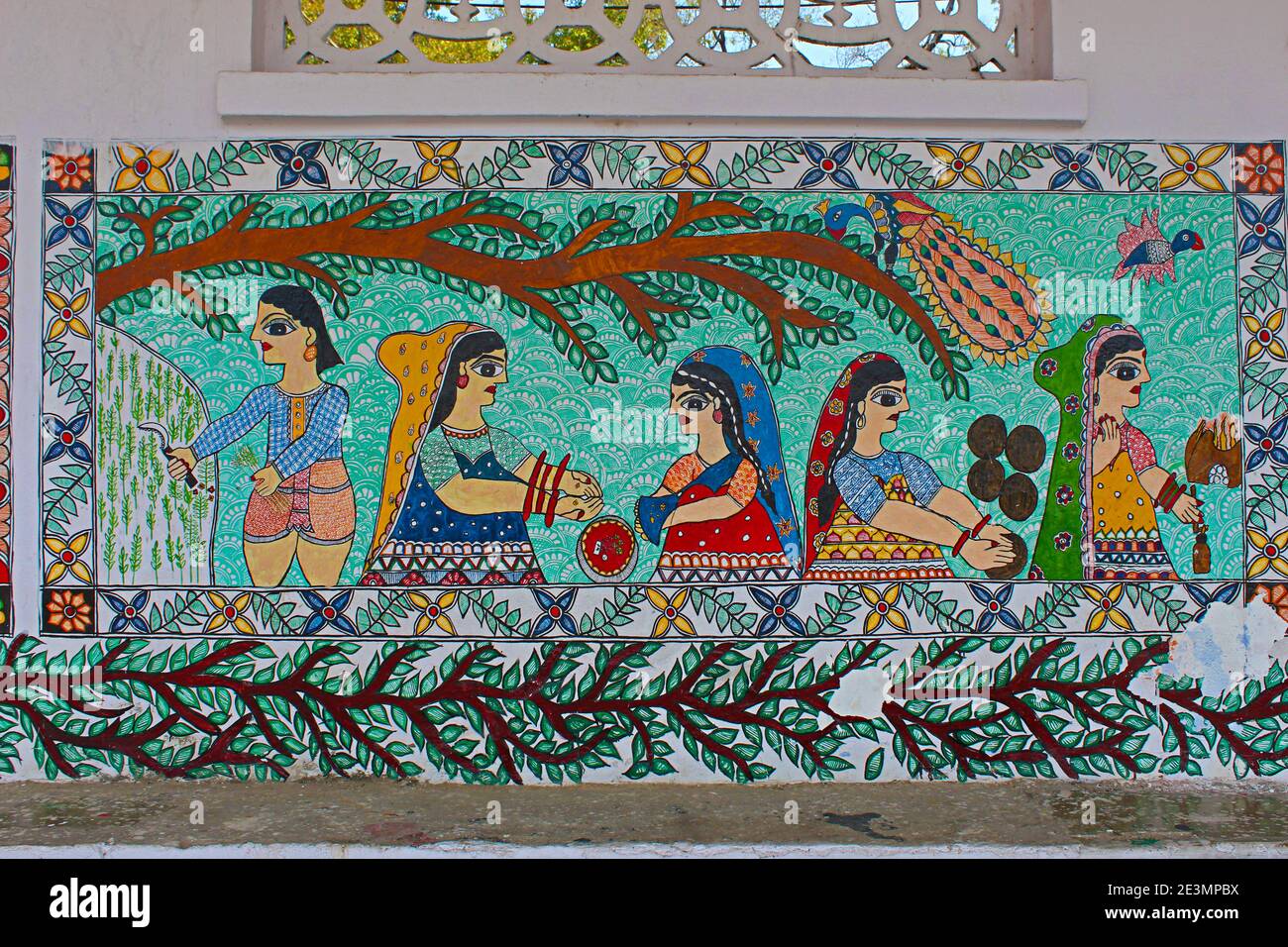 Madhubani art hi-res stock photography and images - Alamy