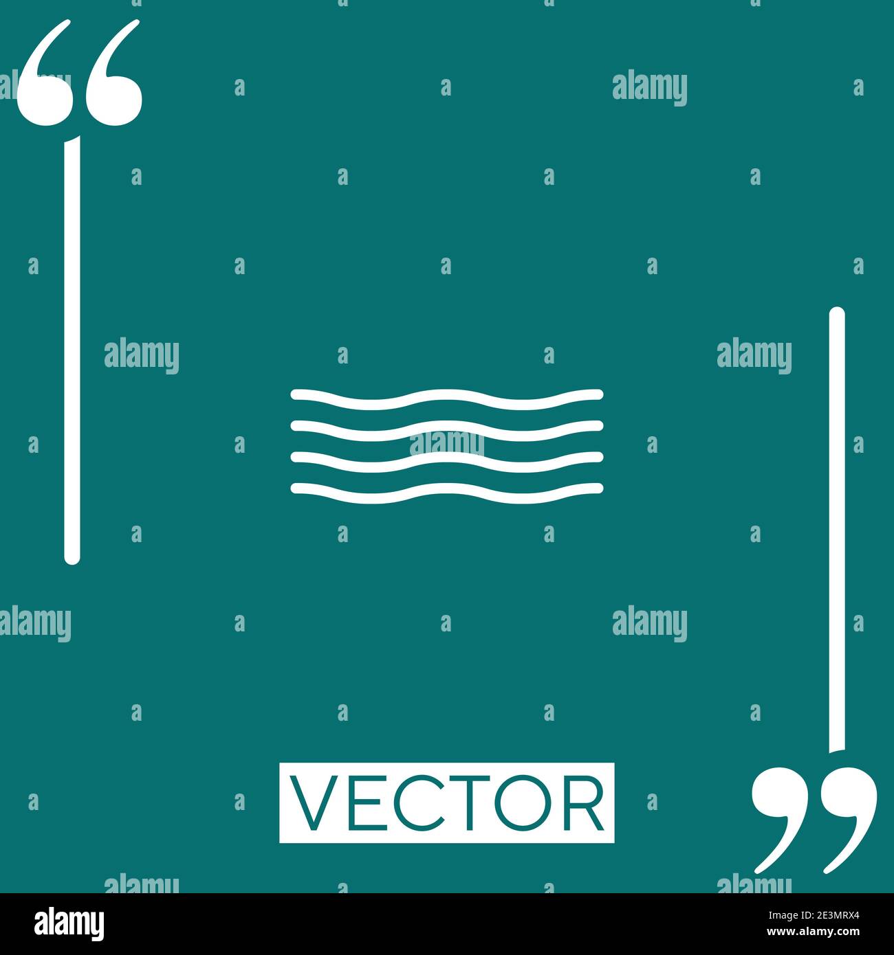 windy vector icon Linear icon. Editable stroked line Stock Vector