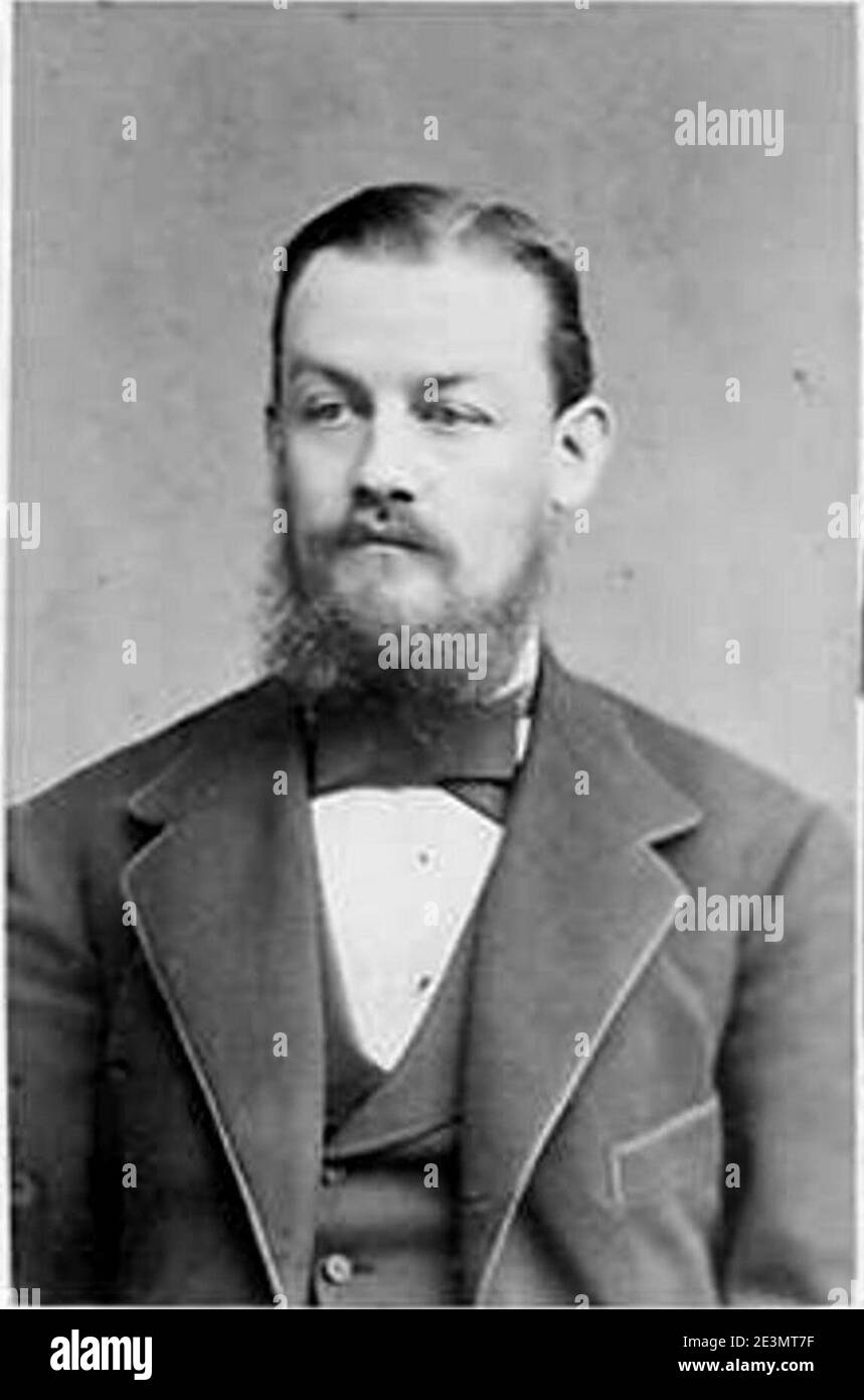 Martin Blumner (early photograph). Stock Photo