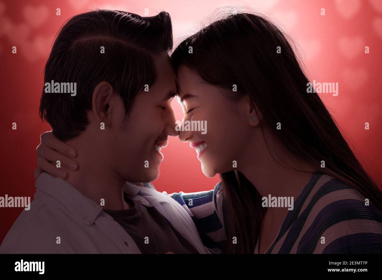 Couples holding each other hi-res stock photography and images - Alamy