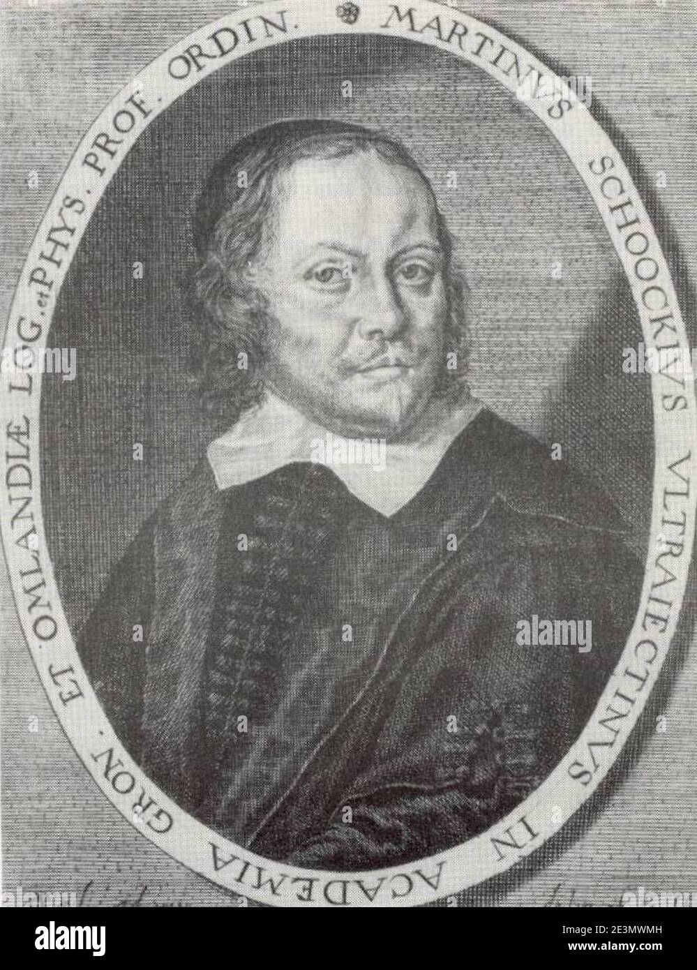 Martinus Schoock 1614-1669. Stock Photo