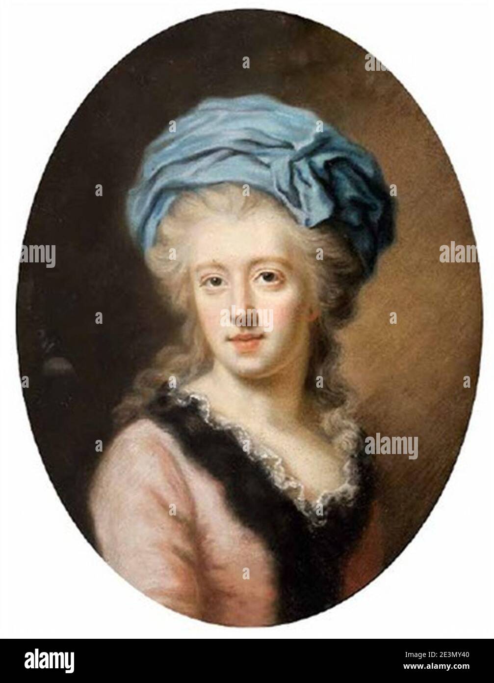 Martha-von-stuckrad-brustporträt-der-Sophie-von-Hasberg,-tochter-des-großbritannischen-kammerherrn-georg-von-hasberg. Stock Photo